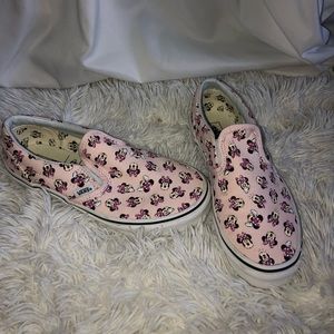 ✨RARE✨ Disney Minnie Mouse Slip On Vans
